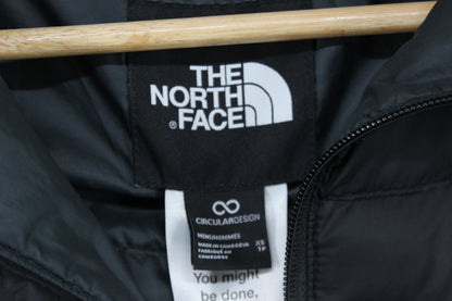 Mens Quilted Jacket Hooded Full Zip
