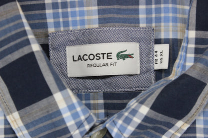 Mens Plaid Shirt Long Sleeve Button Up