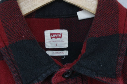 Mens Plaid Shirt Button Up Flannel