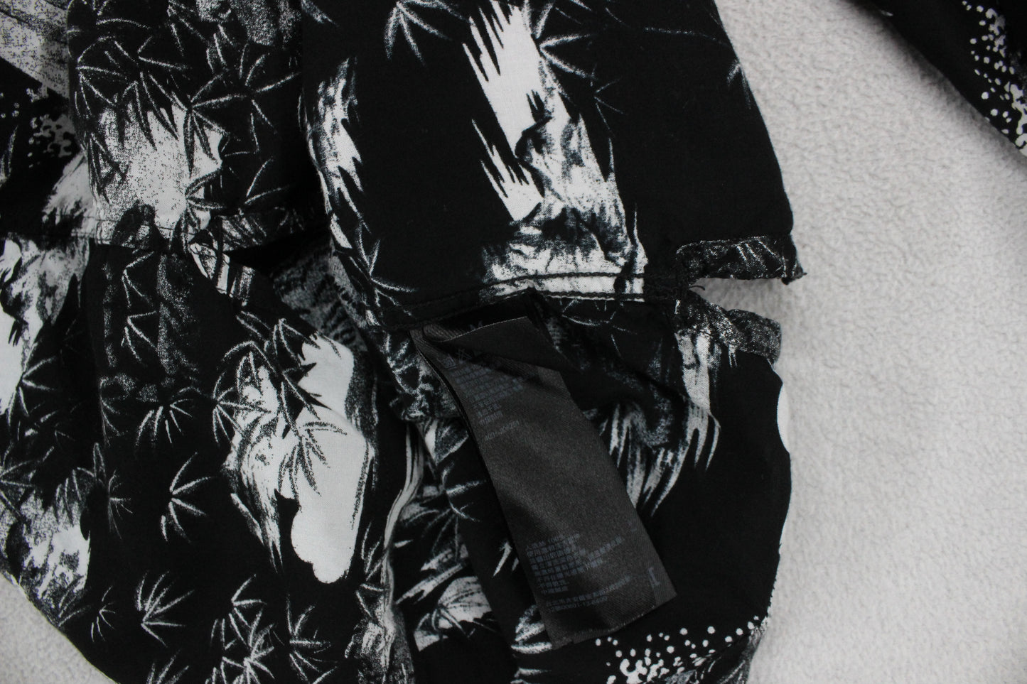 Mens Viscose Shirt Casual Print Patterned
