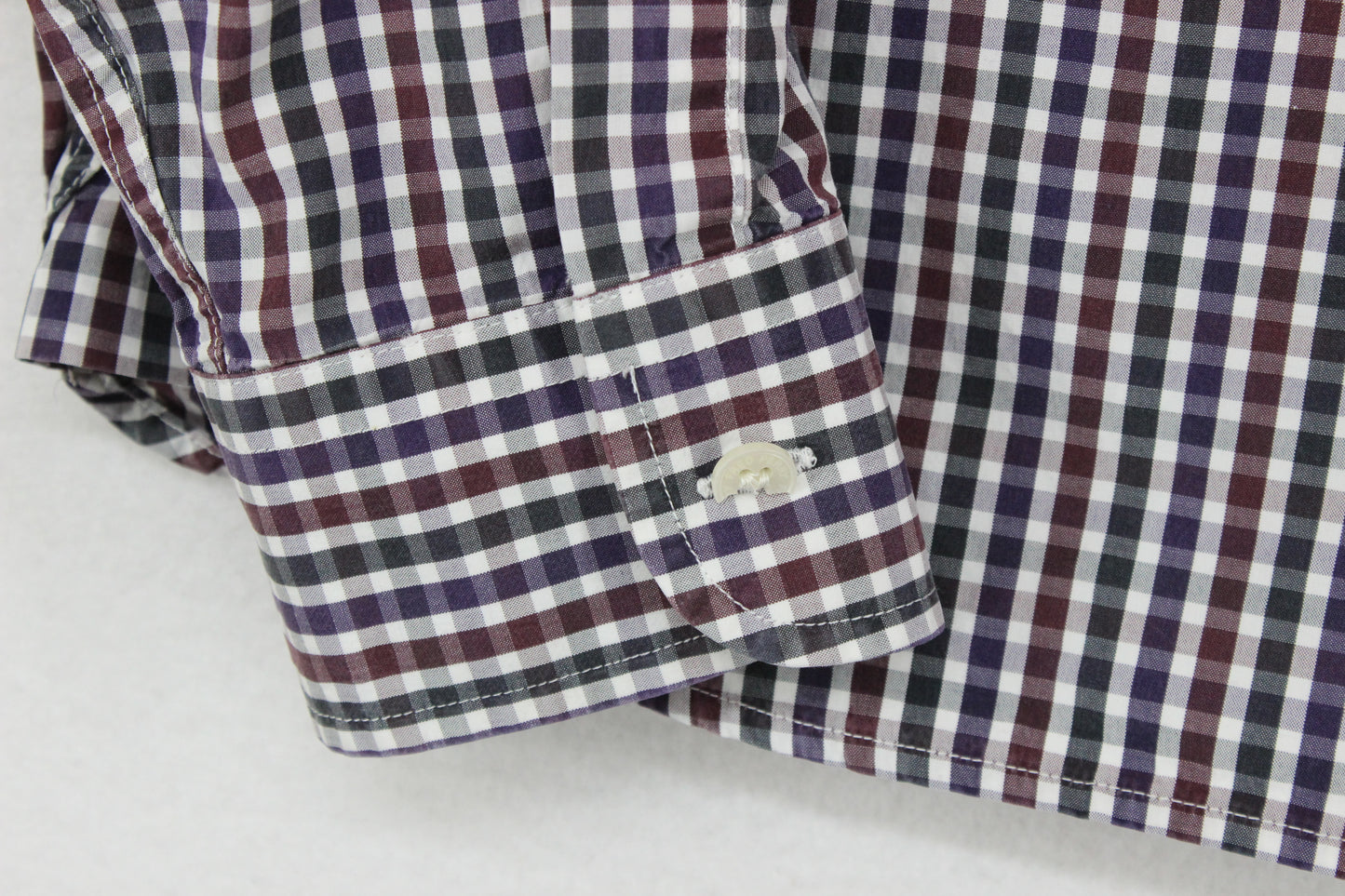 Mens Plaid Shirt Button Up