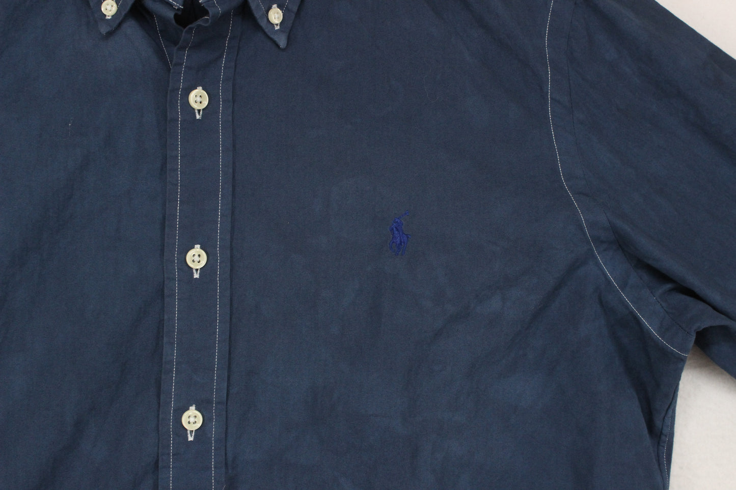 Mens Dyed Shirt Long Sleeve Button Up