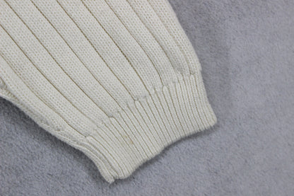 Mens Jumper Knit Ribbed