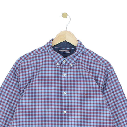 Mens Check Shirt Long Sleeve