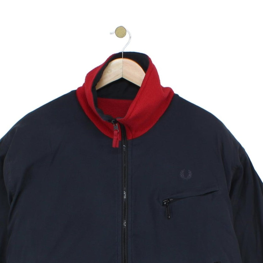 Mens Jacket Full Zip Reversible