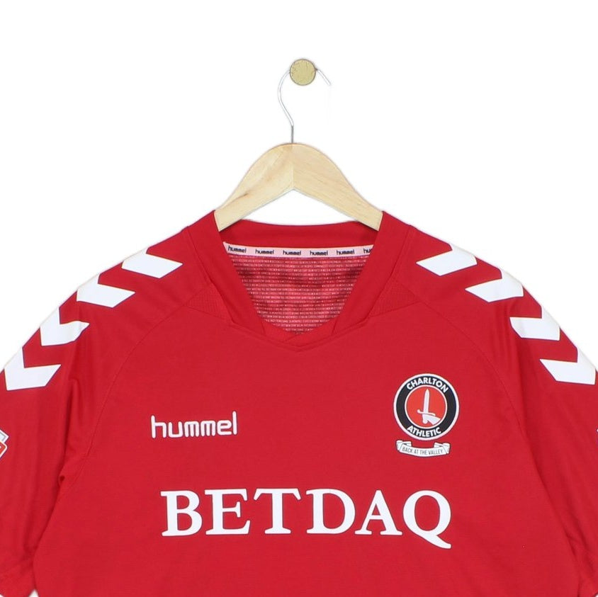 Mens Charlton 2018/19 Football Shirt Home Jersey #66 Clark