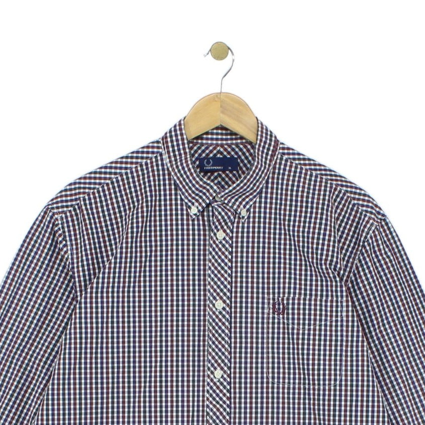 Mens Plaid Shirt Button Up