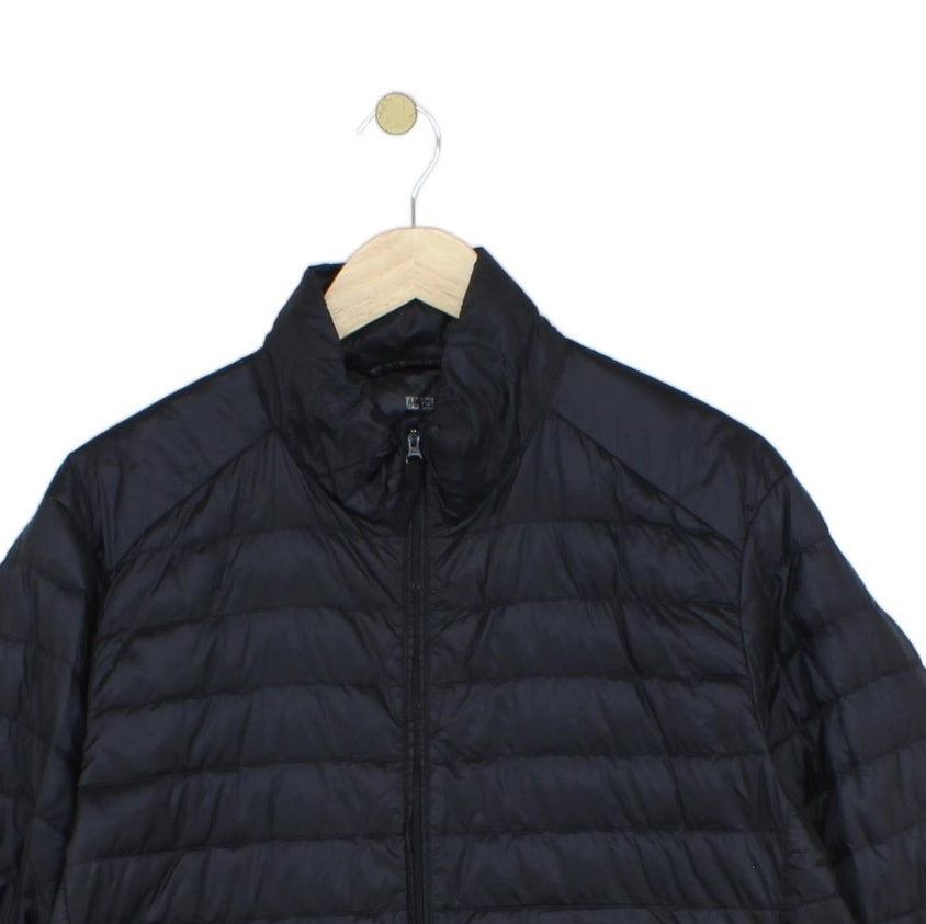 Mens Quilted Jacket Lightweight Outerwear Down
