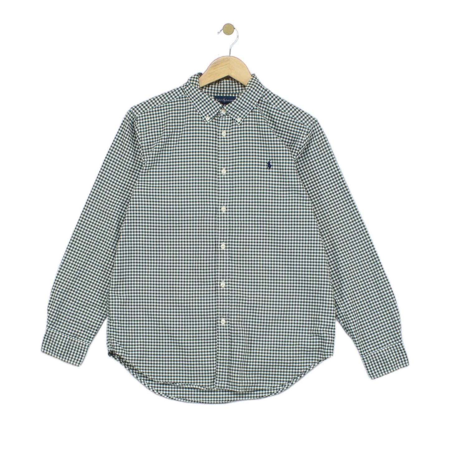 Womens Check Shirt Button Up Long Sleeve