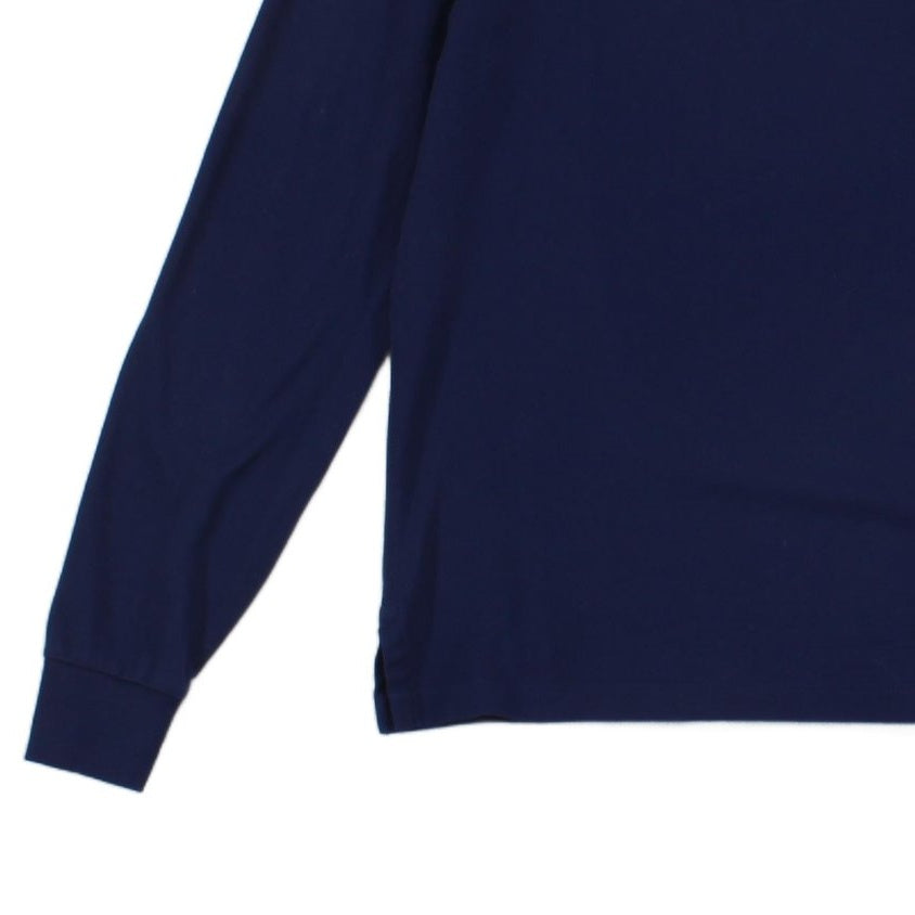 Mens Polo Shirt Stretch Slim Fit Long Sleeve Classic