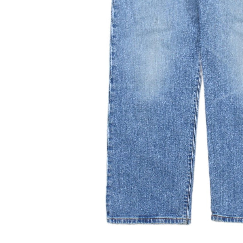 Womens Ribcage Straight Jeans High Rise Denim