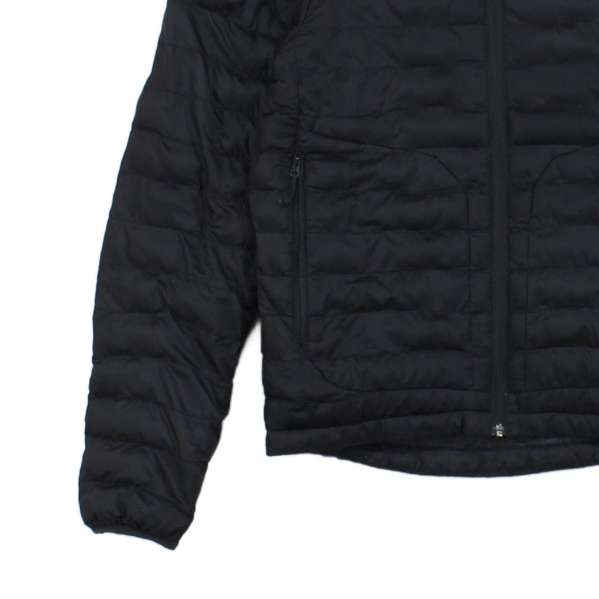 Mens Quilted Jacket Hooded Full Zip