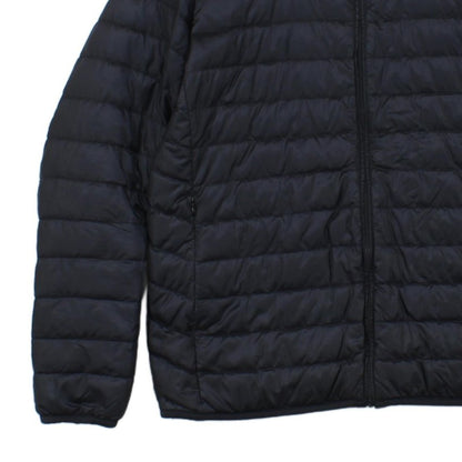 Mens Quilted Jacket Lightweight Outerwear Down