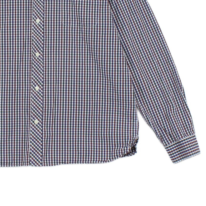 Mens Plaid Shirt Button Up