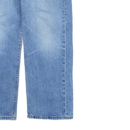 Womens Ribcage Straight Jeans High Rise Denim