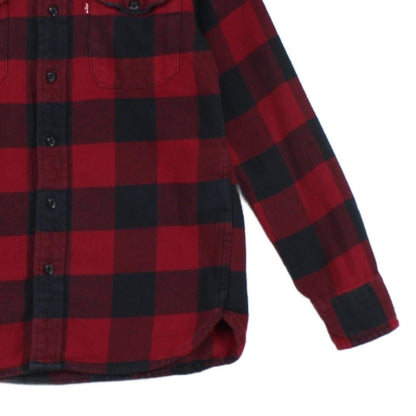 Mens Plaid Shirt Button Up Flannel