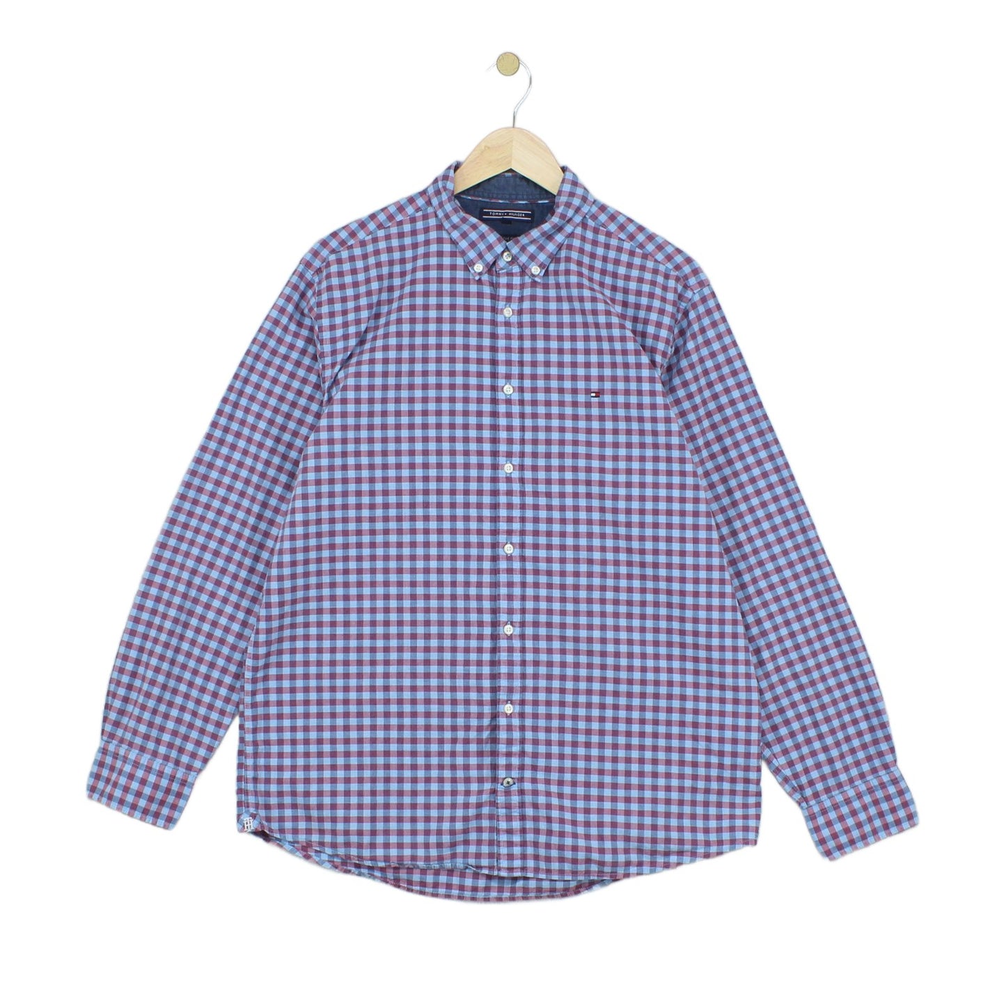 Mens Check Shirt Long Sleeve
