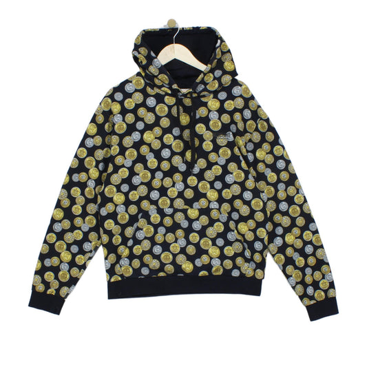 Mens Hoodie Patterned Coin Aop Pullover