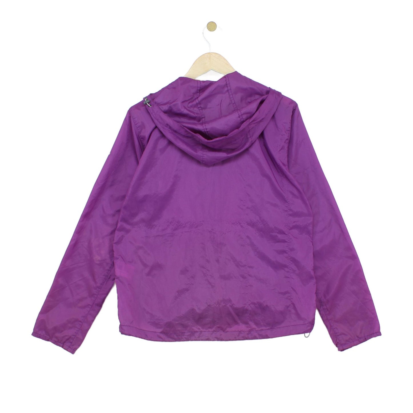 Womens Windbreaker Jacket Hooded Lightweight Outdoor