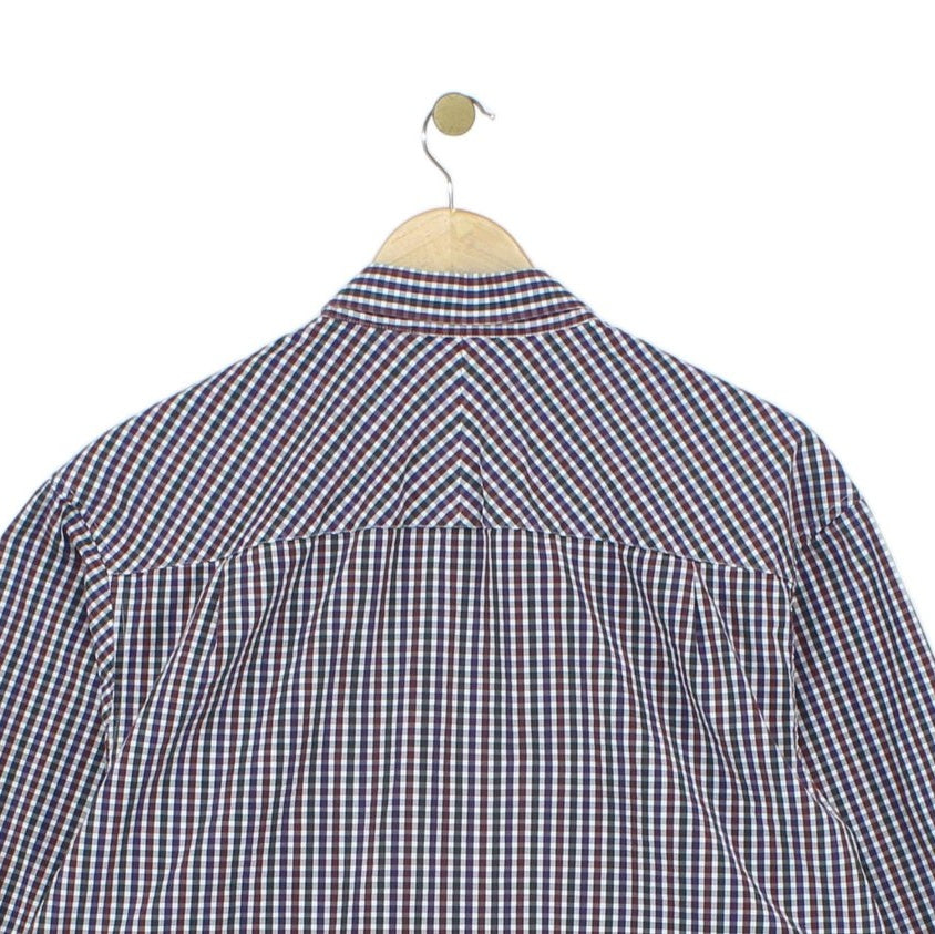 Mens Plaid Shirt Button Up