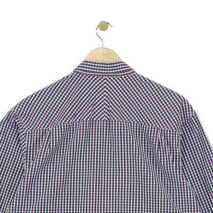 Mens Plaid Shirt Button Up