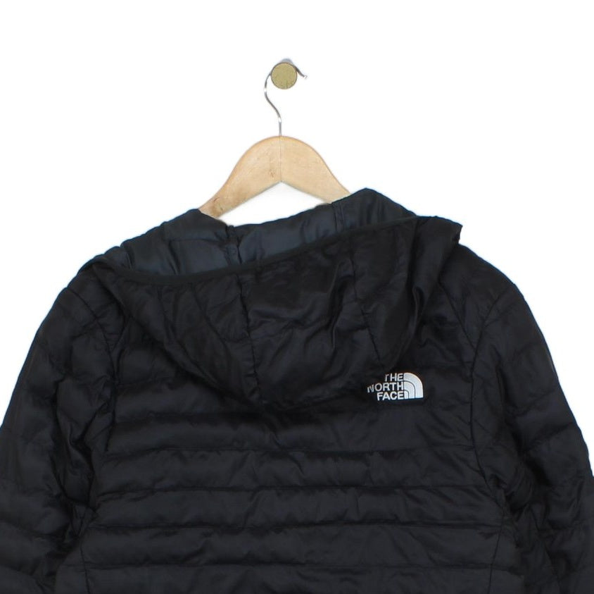 Mens Quilted Jacket Hooded Full Zip