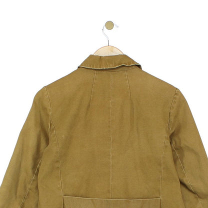 Womens Overcoat Toggle Cotton