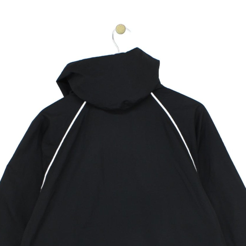 Mens Windproof Jacket 1/4 Zip Hooded Outdoor