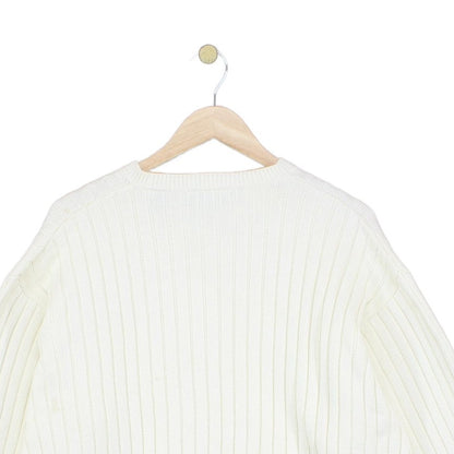 Mens Jumper Knit Ribbed