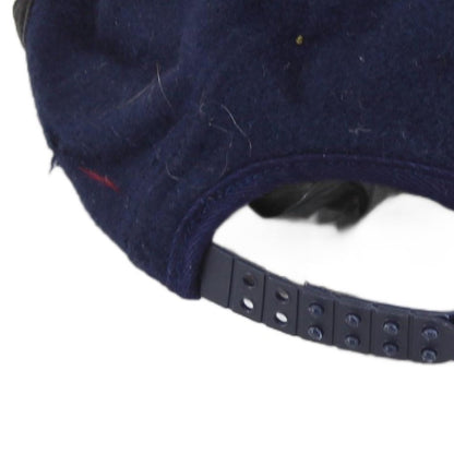 Mens Baseball Cap Logo Adjustable Wool