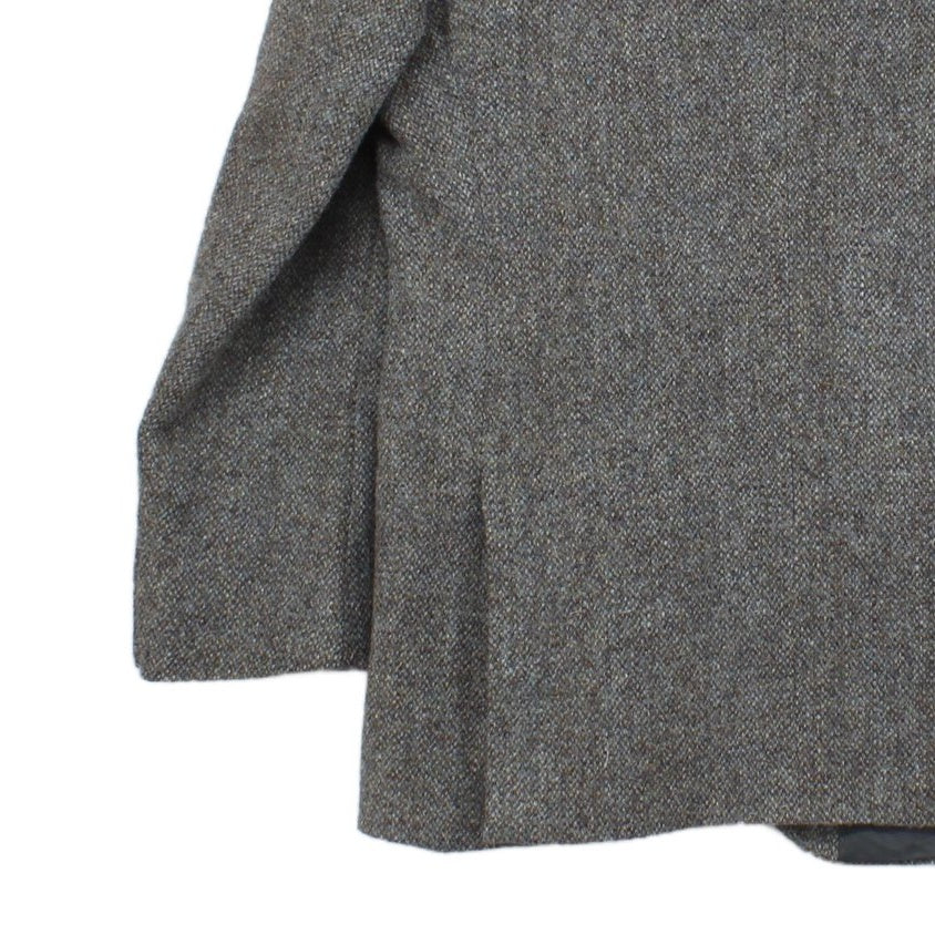 Mens Harris Tweed Blazer Notch Lapel Wool