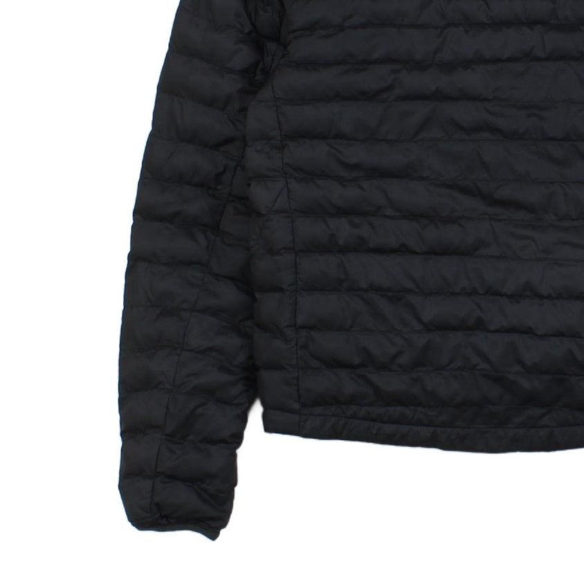 Mens Quilted Jacket Hooded Full Zip