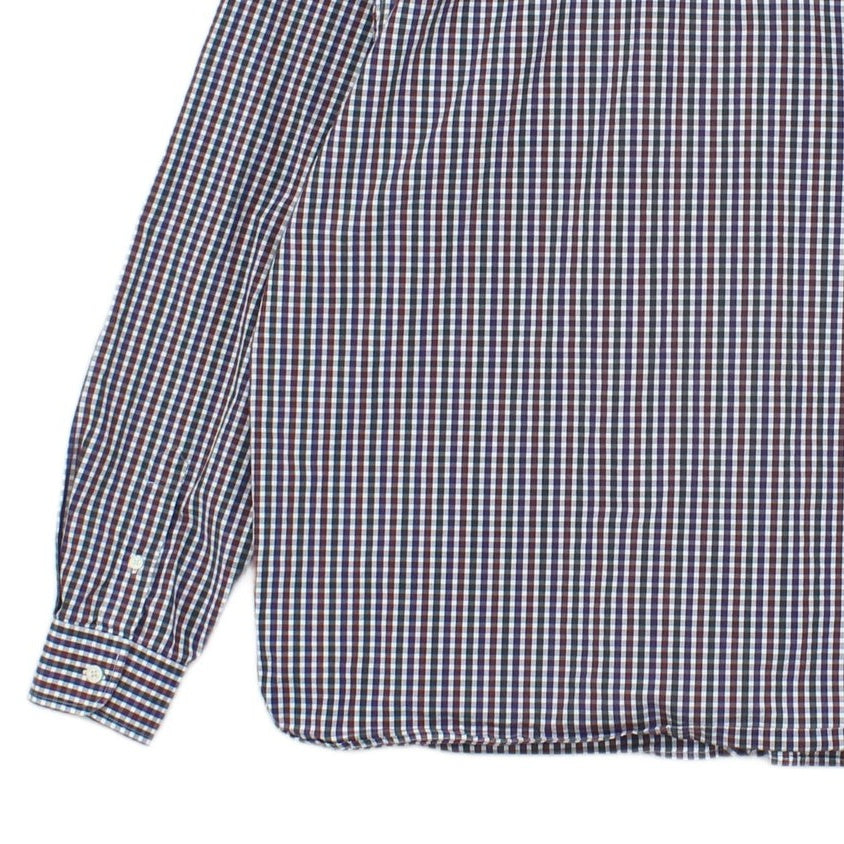 Mens Plaid Shirt Button Up