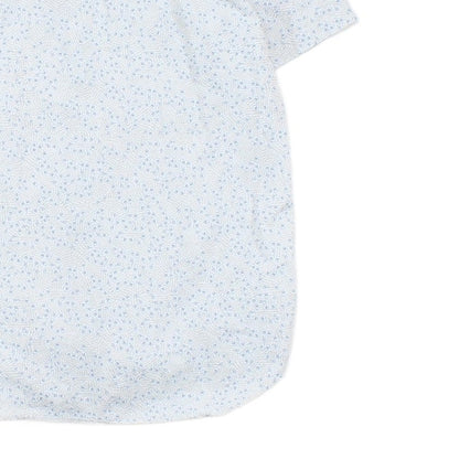 Mens Patterned Shirt Tailored Short Sleeve