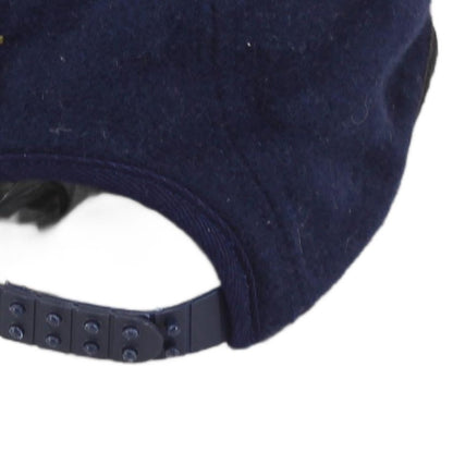 Mens Baseball Cap Logo Adjustable Wool