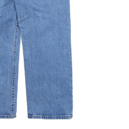 Womens Ribcage Straight Jeans High Rise Denim