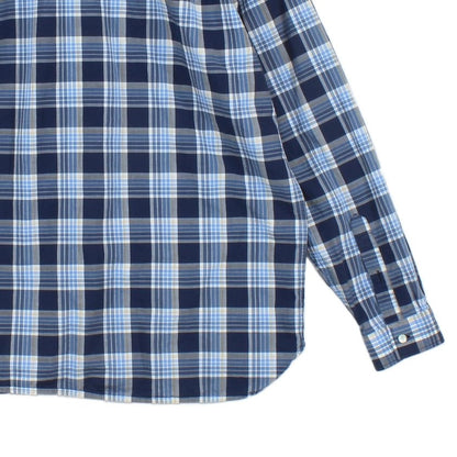 Mens Plaid Shirt Long Sleeve Button Up