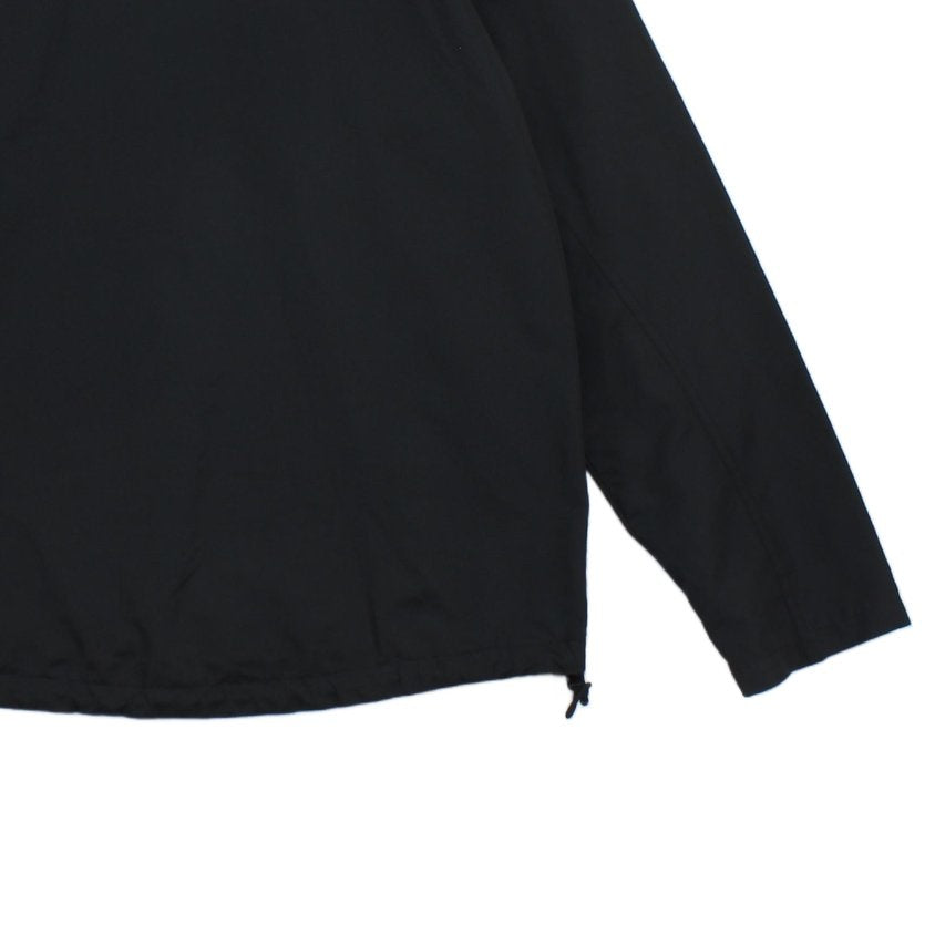 Mens Windproof Jacket 1/4 Zip Hooded Outdoor