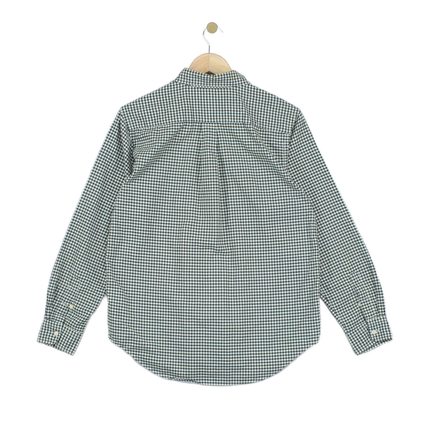 Womens Check Shirt Button Up Long Sleeve