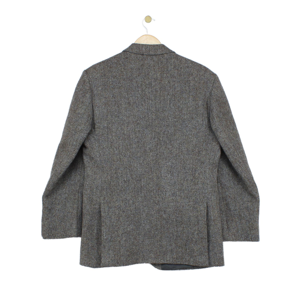 Mens Harris Tweed Blazer Notch Lapel Wool
