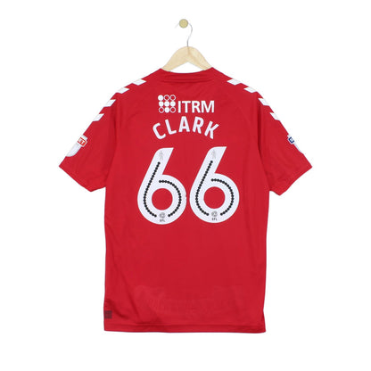 Mens Charlton 2018/19 Football Shirt Home Jersey #66 Clark