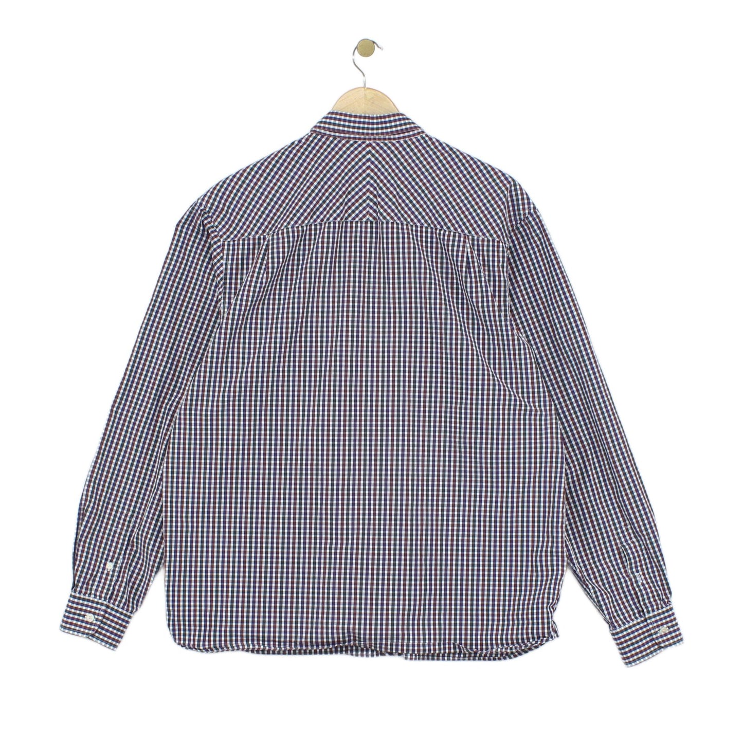 Mens Plaid Shirt Button Up