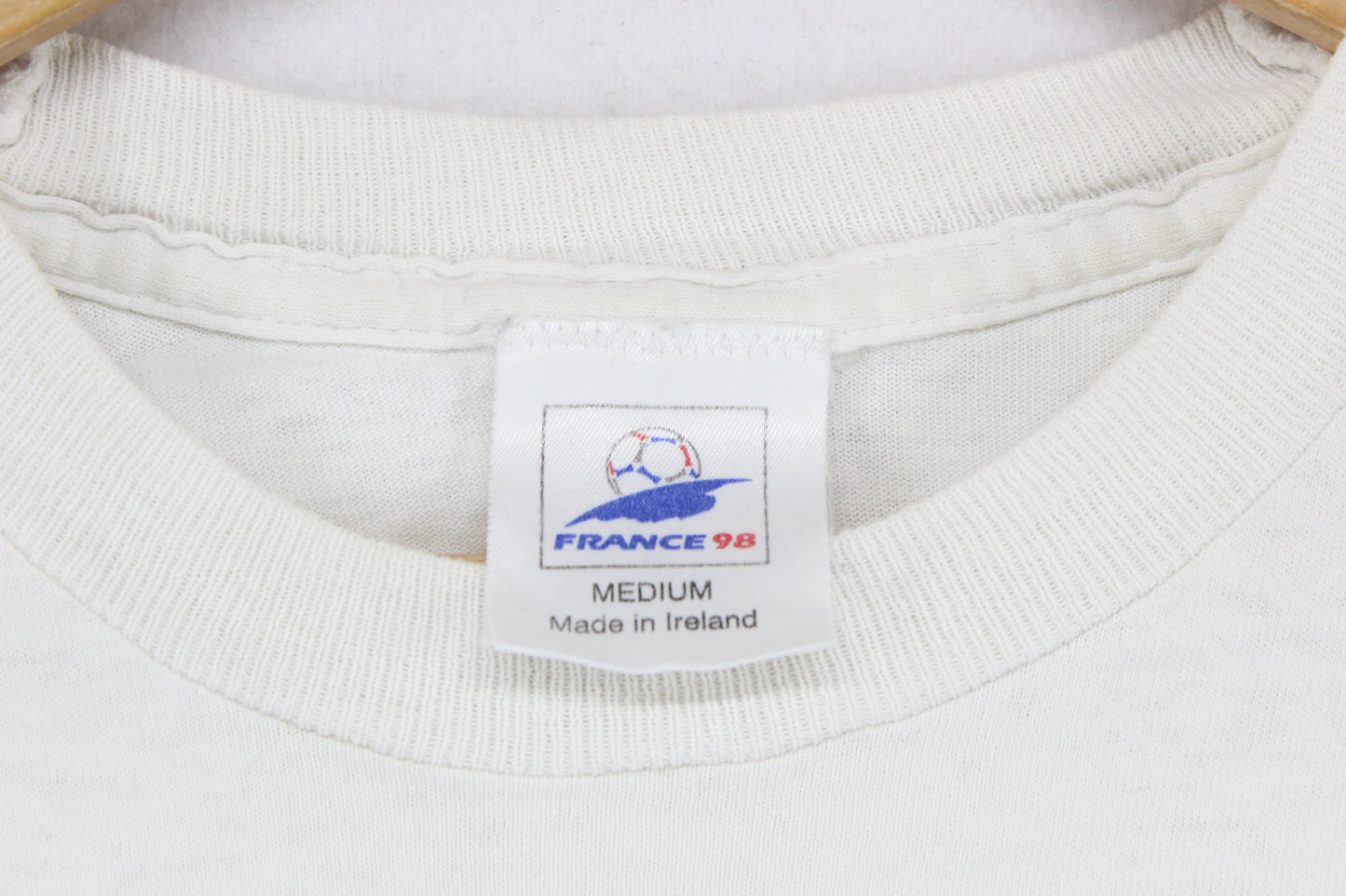 Mens France 98 T-Shirt World Cup Graphic