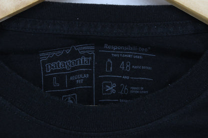 Mens T-Shirt Long Sleeve Outdoor Eco Friendly Logo