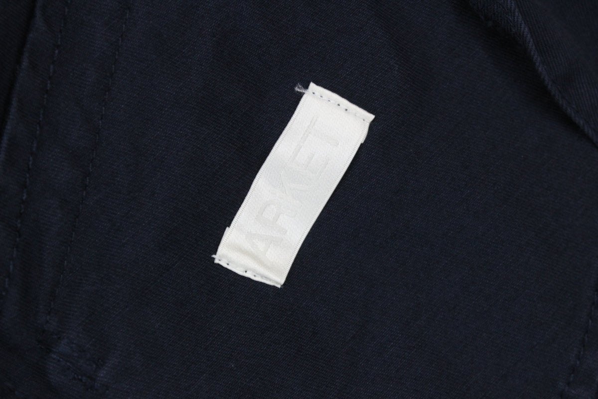 Boys Jacket Hooded Full Zip Navy Cotton
