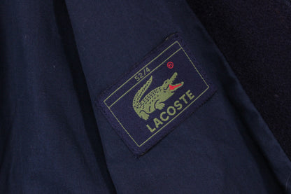 Mens Wool Jacket Full Zip Button Up Long Sleeves