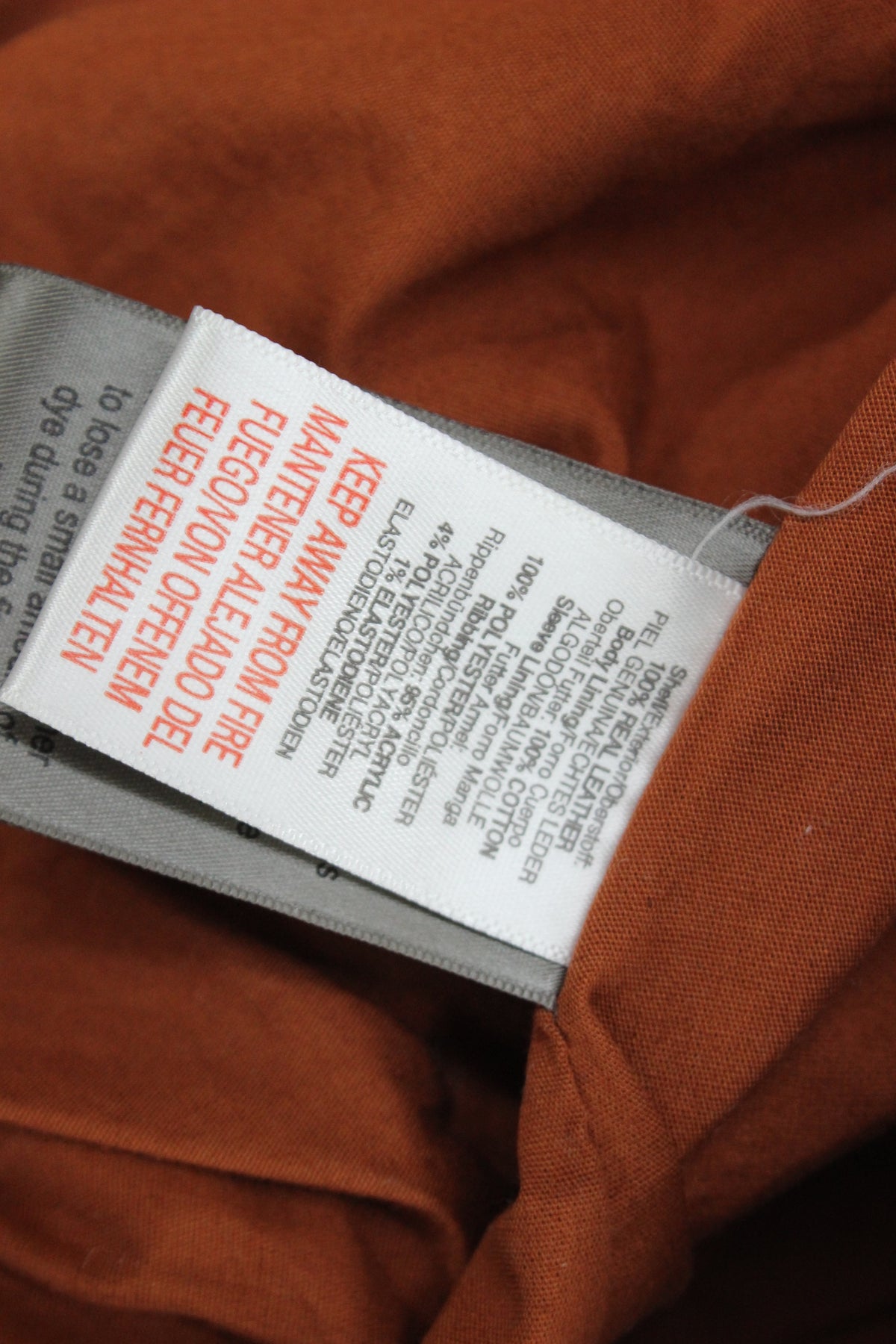 Womens Leather Jacket Zip