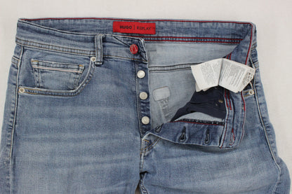 Mens X Replay Jeans Distressed Slim
