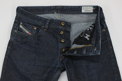 Mens Larkee Jeans Regular Straight Made In Italy