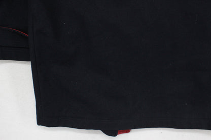 Mens Wool Jacket Full Zip Button Up Long Sleeves